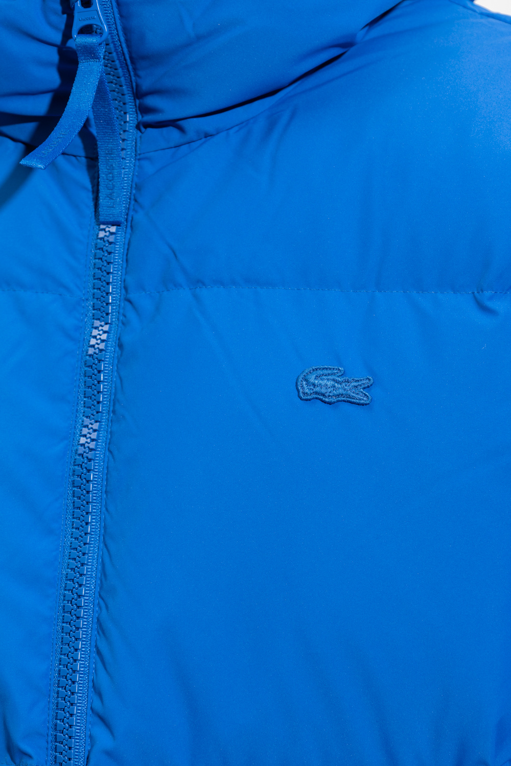 Down jacket with logo Lacoste - SchaferandweinerShops Canada